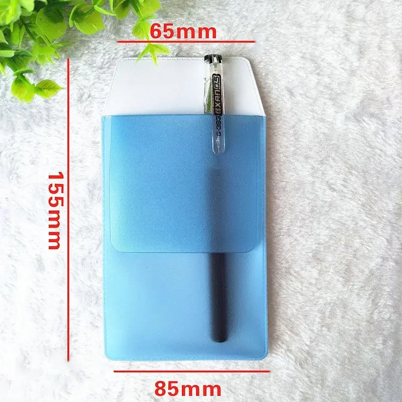 Colorful Card Pocket Purses Gel Pen Protector Bag Leak-Proof Pen Pouch For Medical Workers Doctors Nurses Neutral Pen Bag