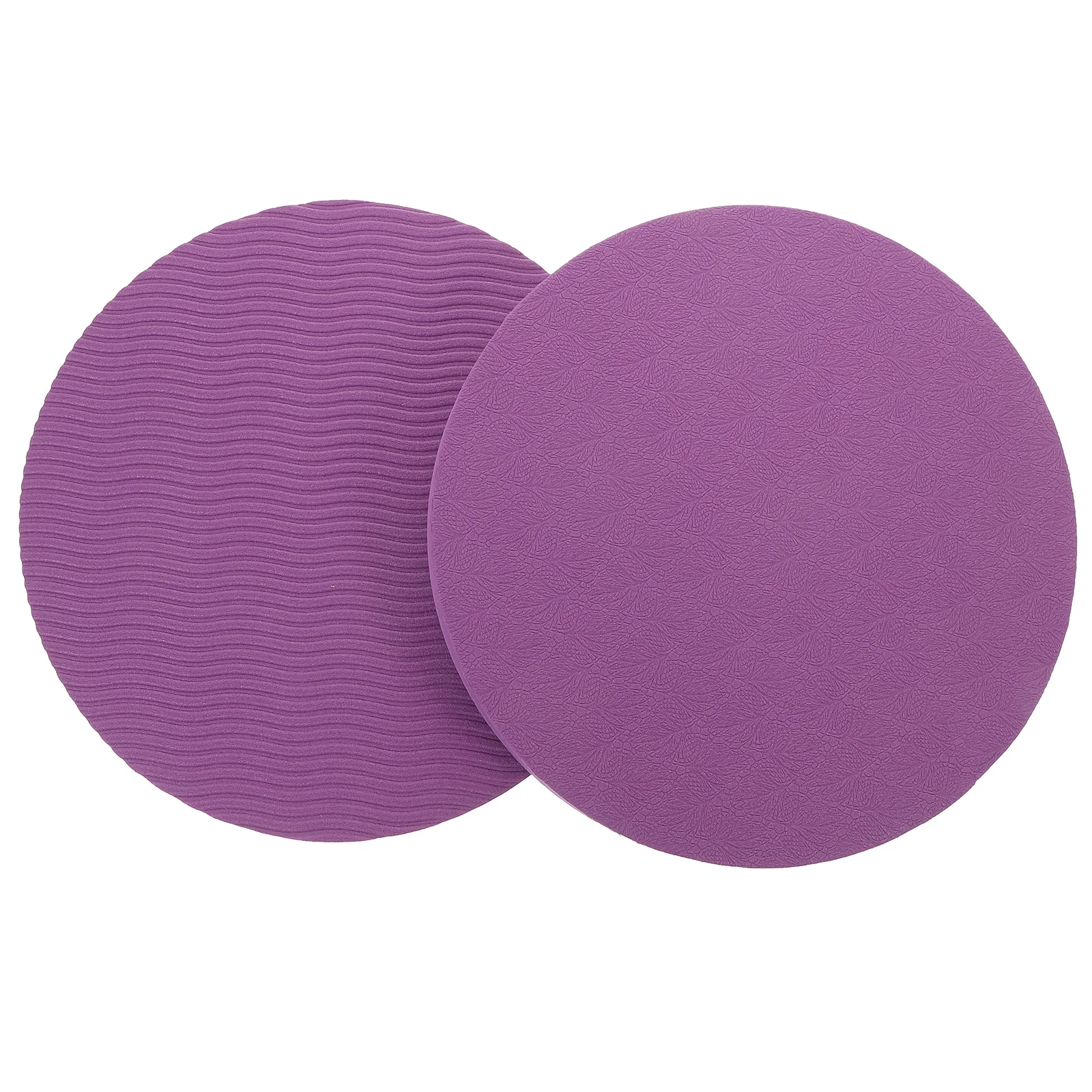 2 paires de genouillères de Yoga antidérapantes, coussinets de protection confortables pour Pilates, exercice de Fitness, coussin à genoux pour le jardinage