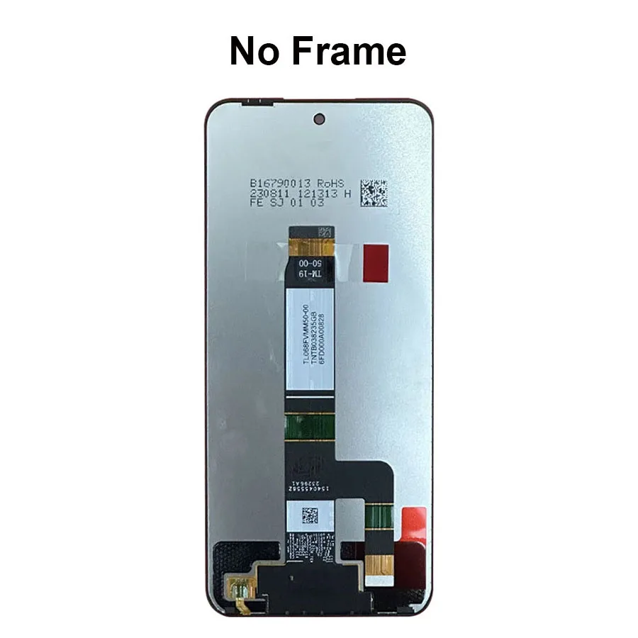 For Xiaomi Poco M6 Pro LCD Display with frame Touch Screen Sensor Digiziter Assembly For Xiaomi Poco M6 Pro Screen Replacement