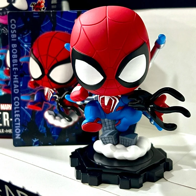 Hot Toys Marvel Spider-Man 2 Peter Parker Venom COSBI Blind Box Anime Action Figures  Mystery Box Collectible Model Toy Kid Gift