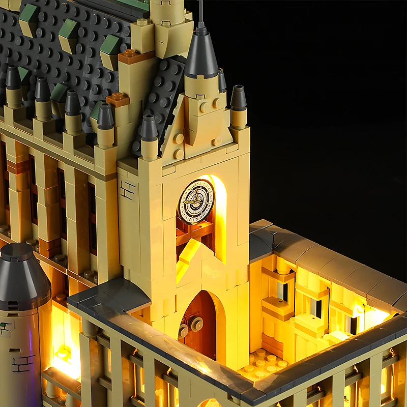 DIY LED Light Kit For LEGO 76435 The Great Hall   (Only LED Light,Without Blocks Model)