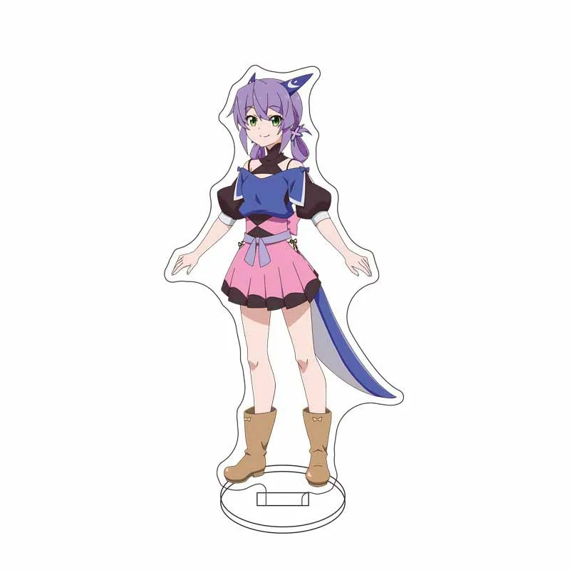 أنيمي لقد قتل أنيمي لمدة 300 عامًا وMaxed Out My Level حامل أكريليك كوسبلاي Azusa Ezawa Laika Falfa مكتب الموضة