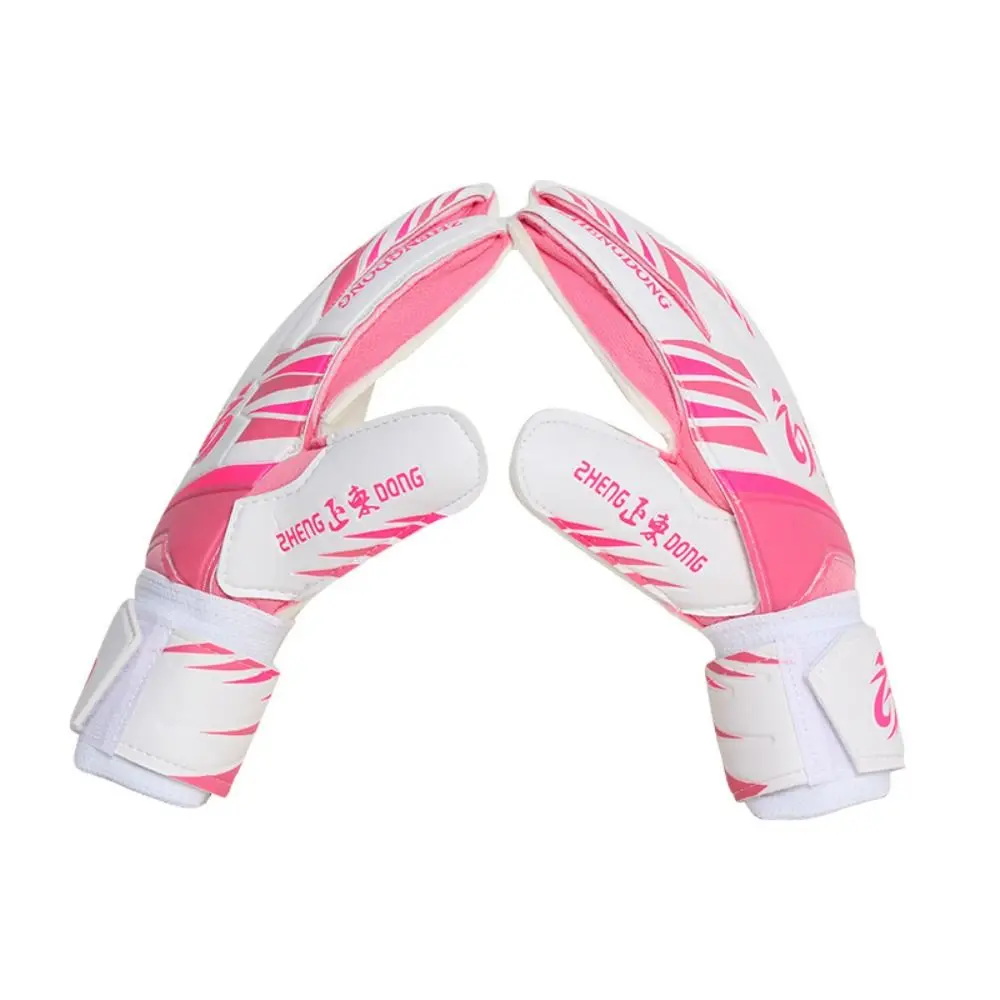 

1 Pair of Wear-resistant Football Gloves Excellent Thick Latex Goalkeeper Gloves Non-Slip Anti-slip Football Training Gloves