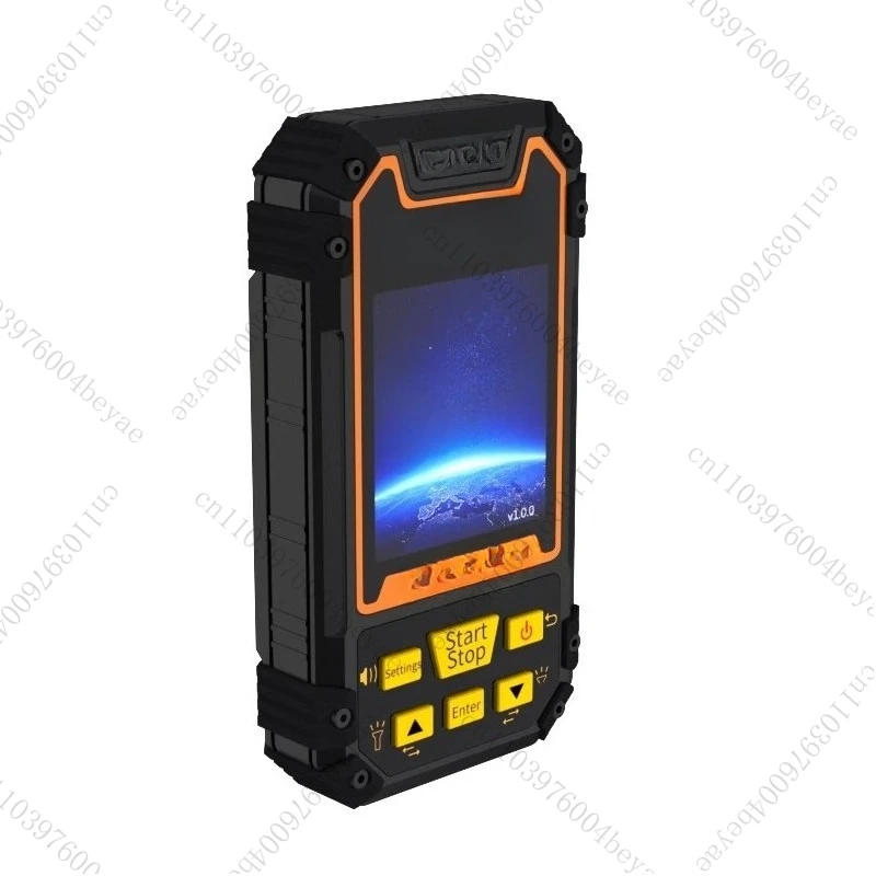 Alat Pengukur Luas Survei Genggam Mini Portabel Meteran Luas Tanah Instrumen Pengukur Layar Warna 2,4 Inci