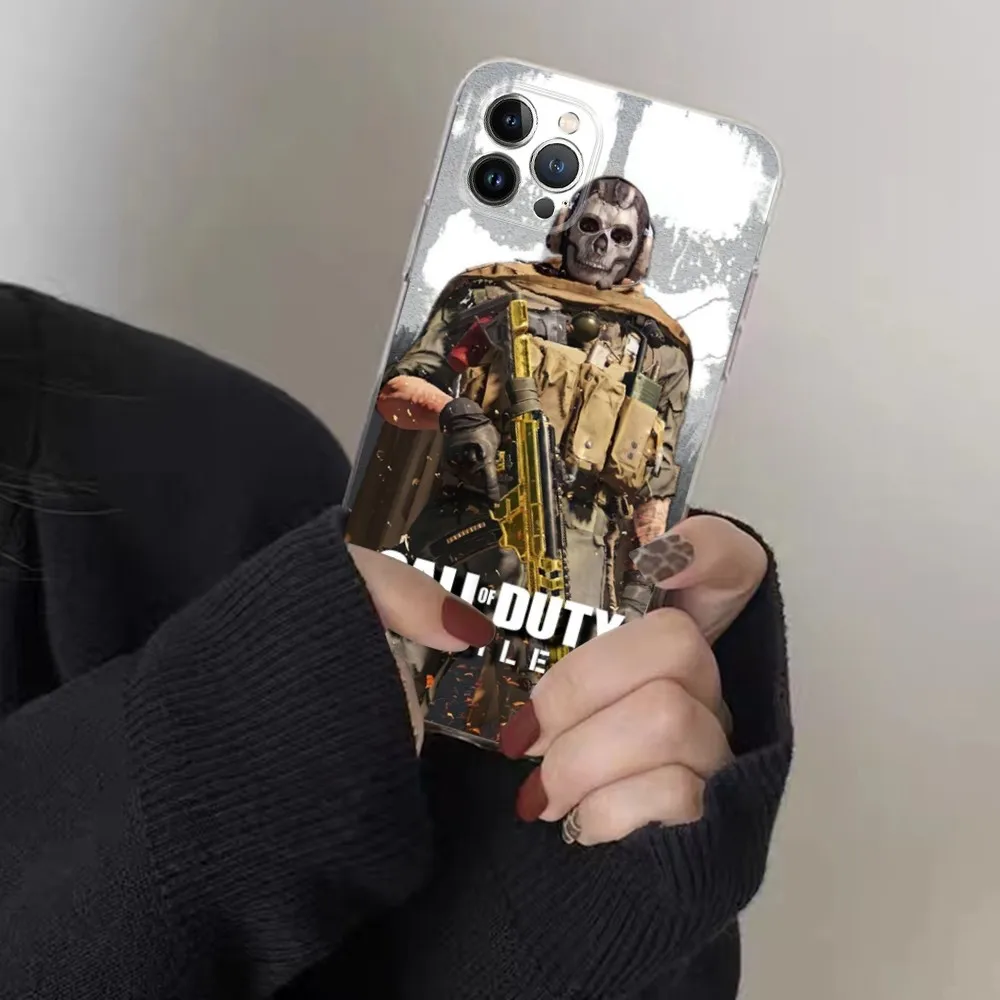 Game Call Of D-Duty Phone Case For IPhone 16 15 8 7 6 6S Plus X SE XR XS 14 11 12 13 Mini Pro Max Mobile Case