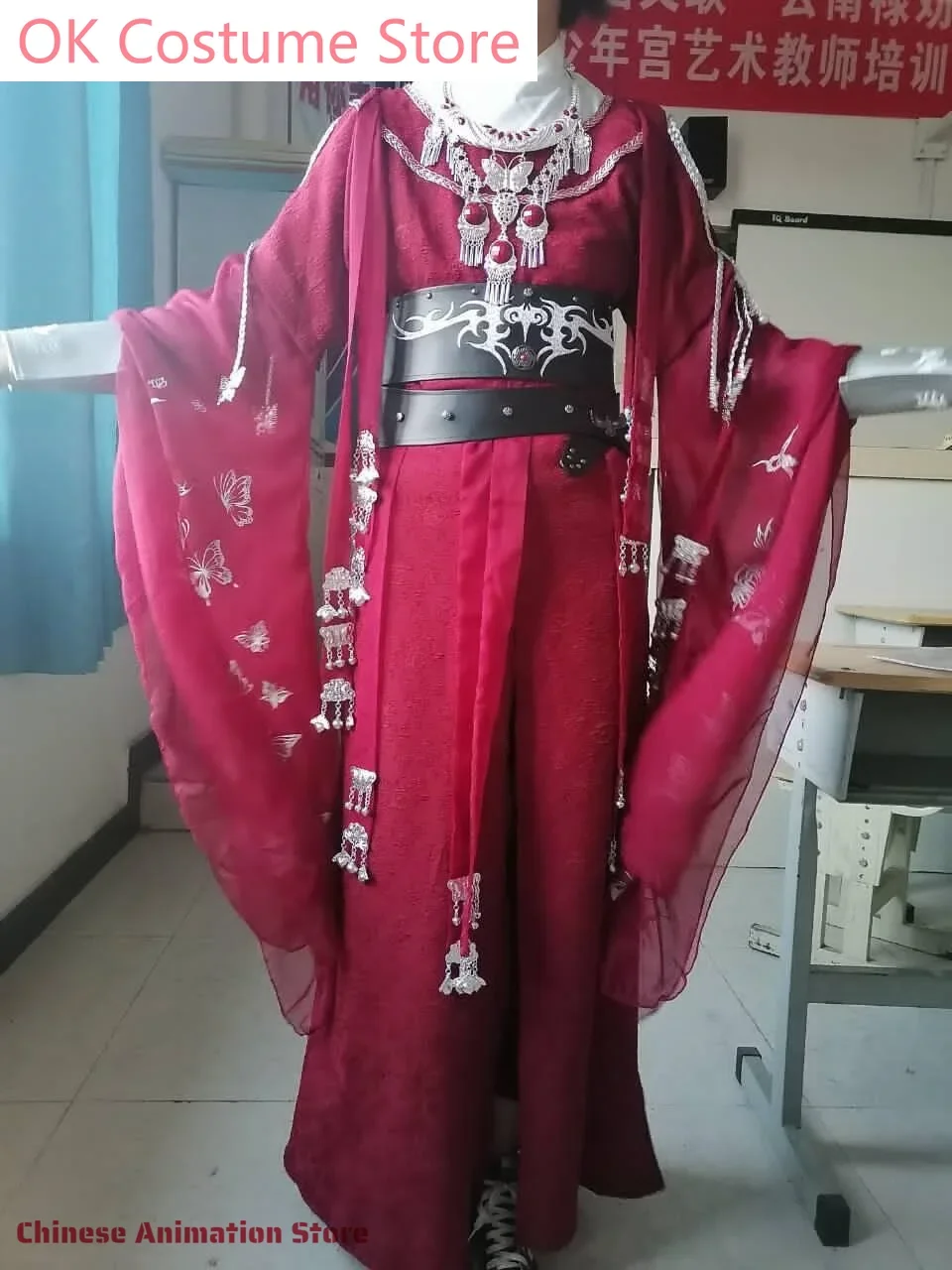 Hua Cheng Cosplay Chinese TV Series TGCF Tian Guan Ci Fu Hua Cheng Miao Jiang Costume Cos Dress Comic Con Party Birthday Gifts