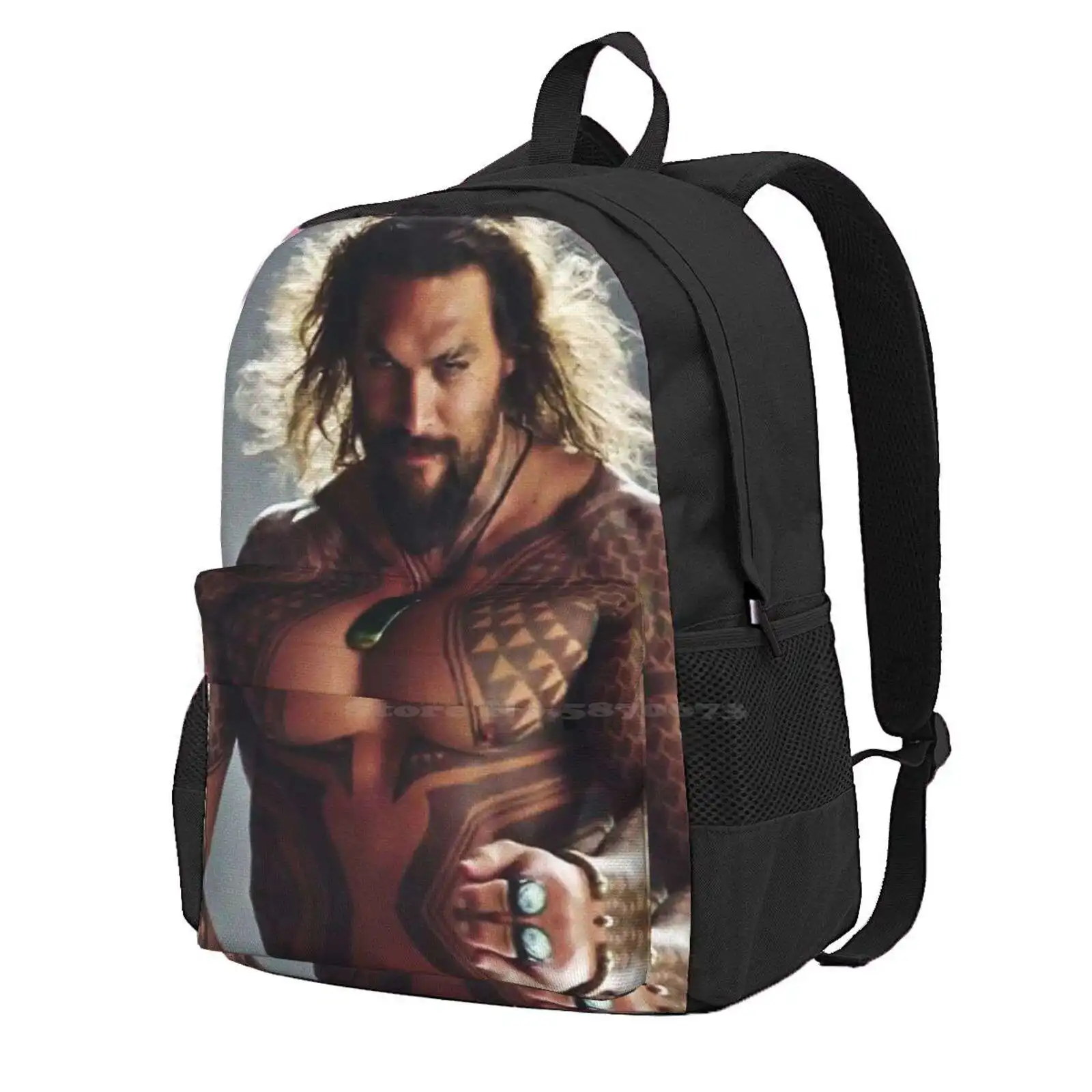 

Jason Momoa Large Capacity School Backpack Laptop Bags Jason Momoa Actor