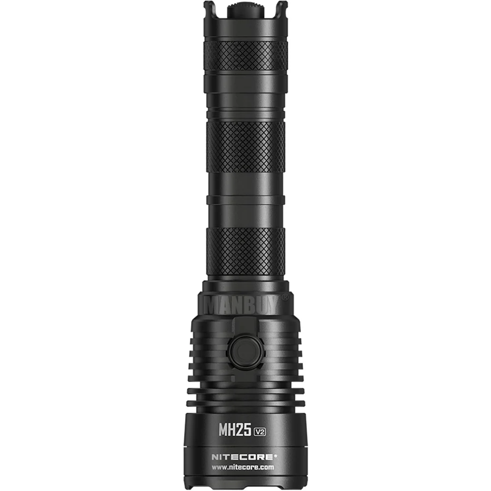 Nitecore MH25 V2 1300 LMs type-C Rechargeable Waterproof Tactical Flashlight 5000mAh 21700 Battery Outdoor Camping Hunting Torch