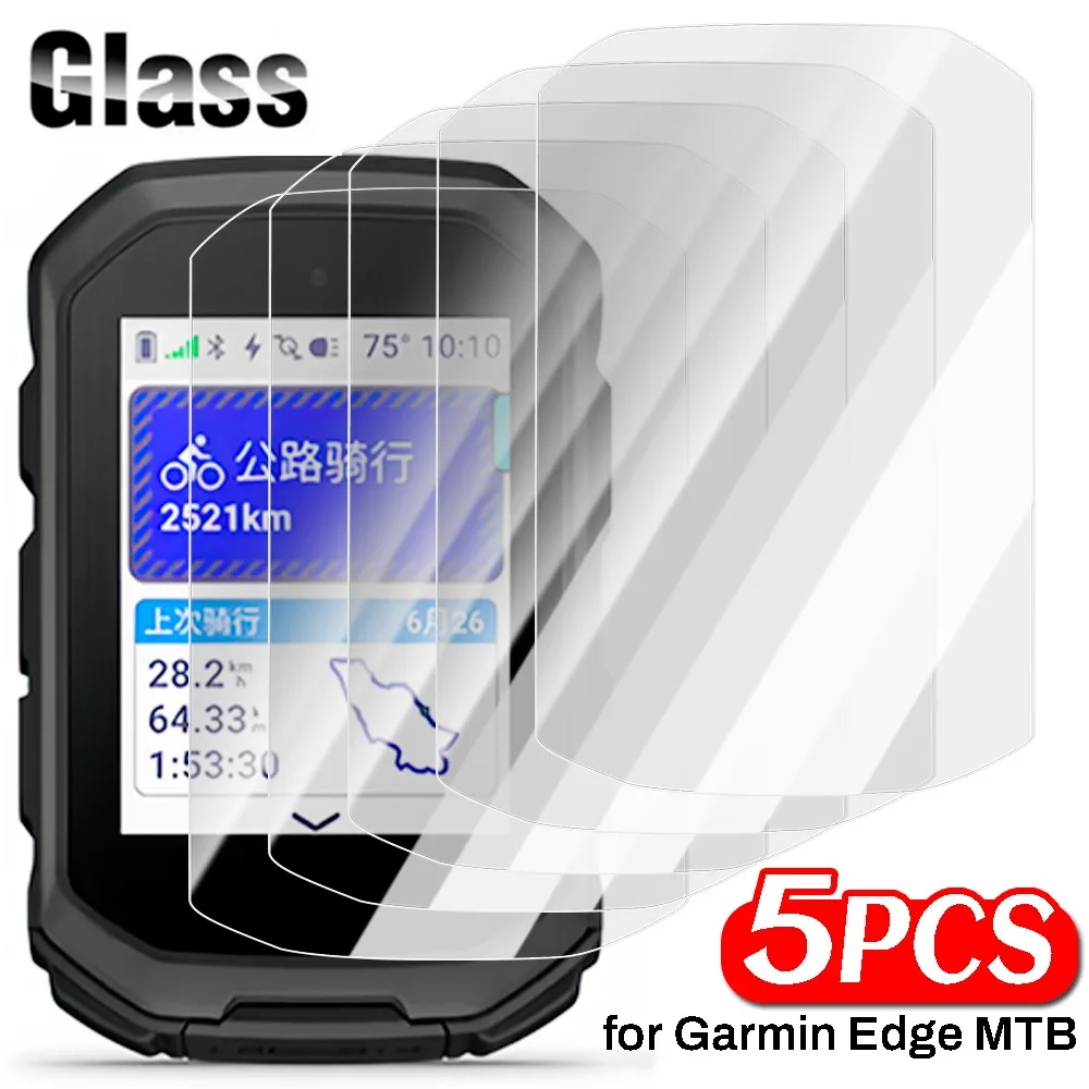 

1-5 шт. для Garmin Edge MTB закаленное стекло Защитная пленка для экрана Водонепроницаемая HD прозрачная защитная пленка против царапин для Garmin Edge MTB