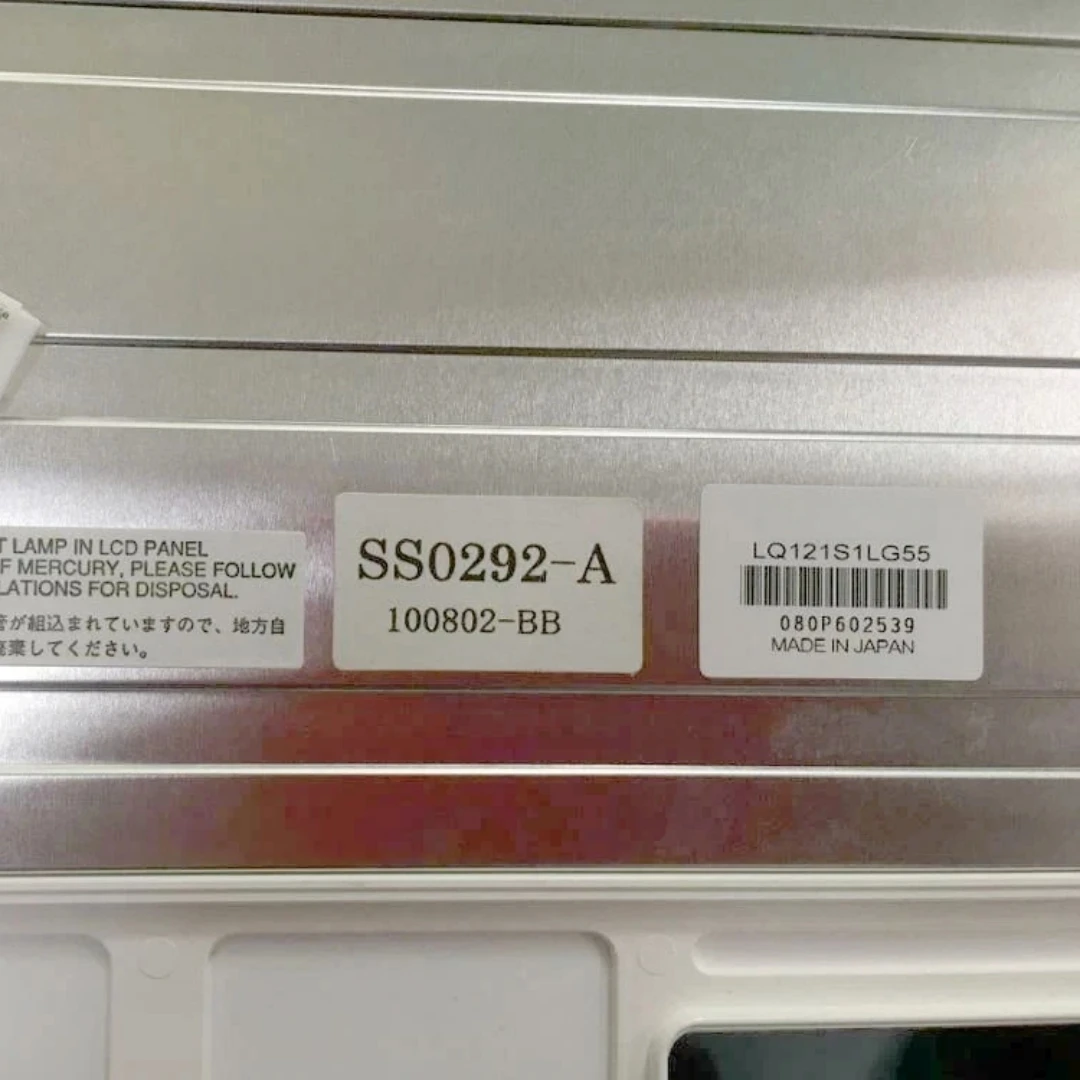 LQ121S1LG51 LQ121S1LG55 Original 12.1-Inch TFT-LCD CCFL Display Screen for Sharp