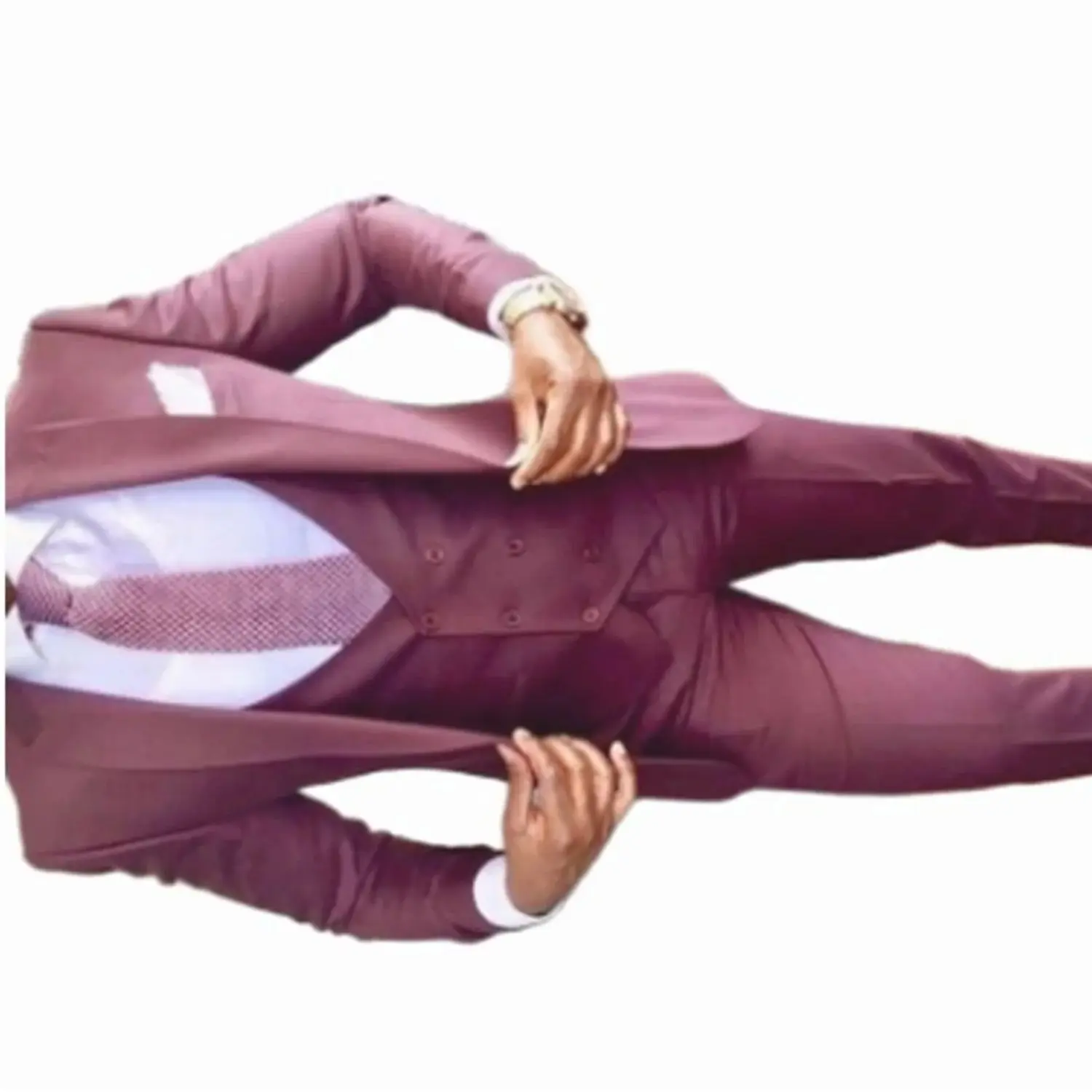 

CustomizedMens 3 Piece Suit Elegant Wedding Slim Fit Party Wear Formal Coat Pants Men Clothing Men Prom Suit