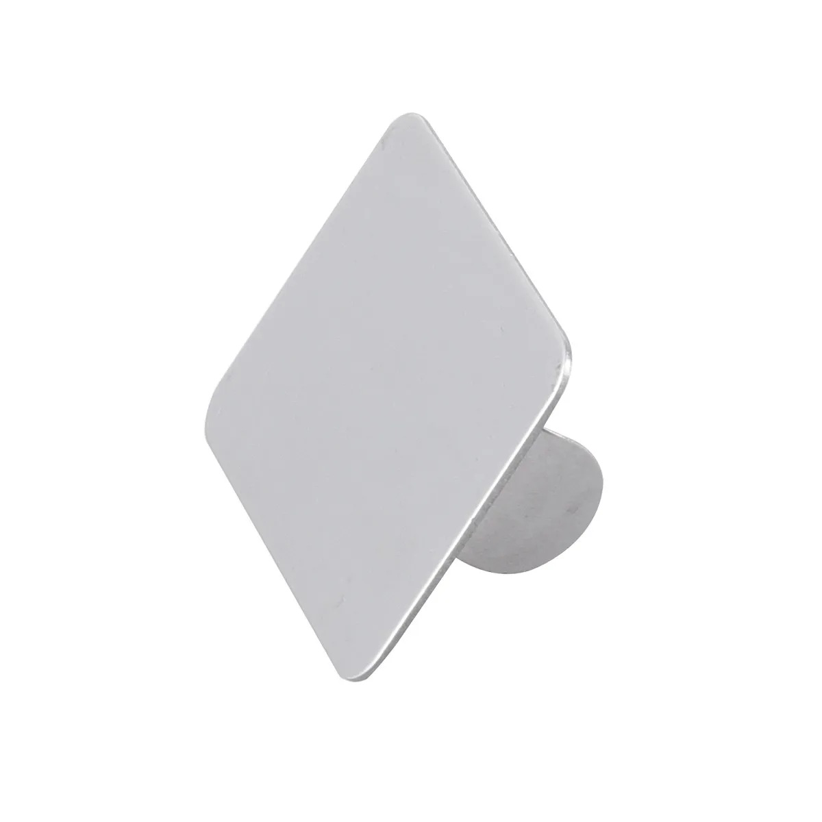 1Pcs Mini Nail Art Palette Ring Stainless Steel Mixing Makeup Pallet Foundation Lipstick Concealer Manicure Tool DIY Nail Salon view 2