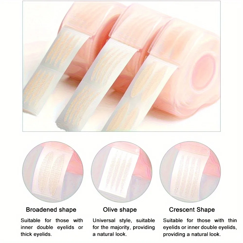 1/3 roll 300/900 stickers,double eyelid stickers, breathable natural invisible eyelid stickers, instant eye lifting