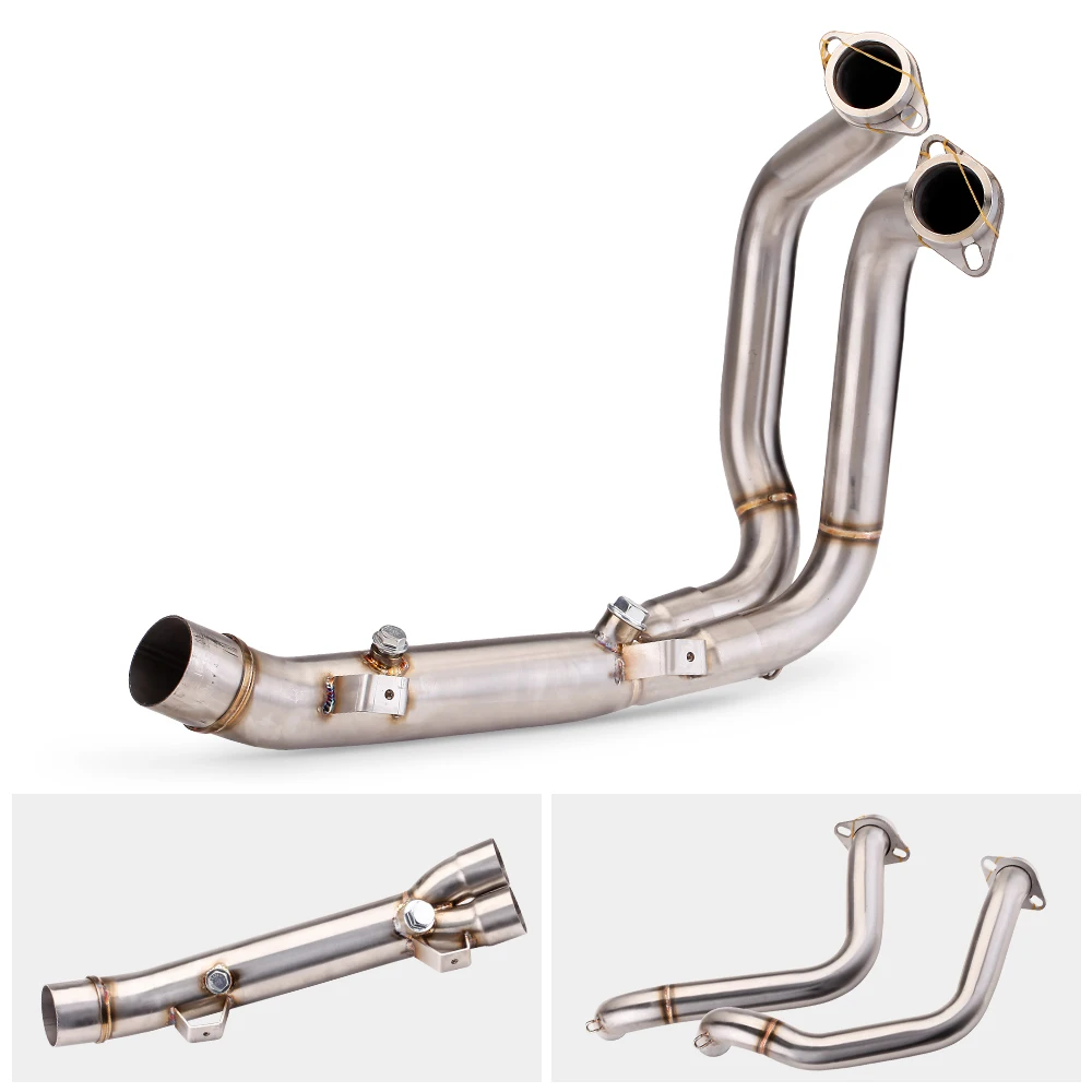

For F900 R XR F900R F900XR Motorcycle Exhaust System Escape Slip On Front Mid Pipe Optional Connect Original Or 51MM