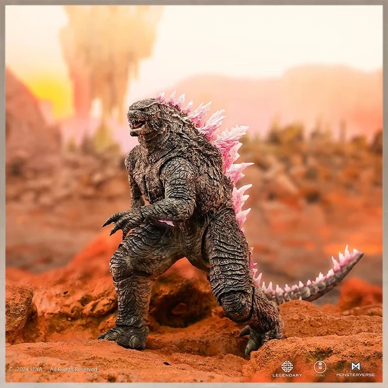 100%Original In Stock Hiya Godzilla Vs Kong 2 New Empire Anime Figure Godzilla EVOLVED Action Figure Model Collection Limited Gi