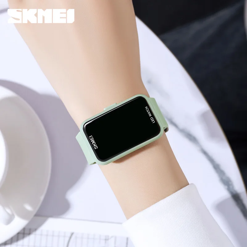 Nowe mody Sport cyfrowy zegarek Top marka SKMEI zegarki męskie Led Light zegarki elektroniczne dla mężczyzny kobiety zegar mężczyzna Relogio