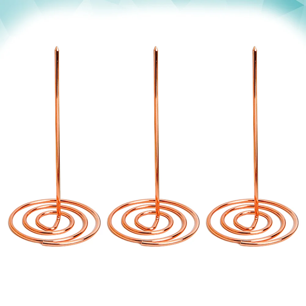 Bill Holder Restaurant Accessory for Menu Summons Fork Invoice Receipt Needle Folder