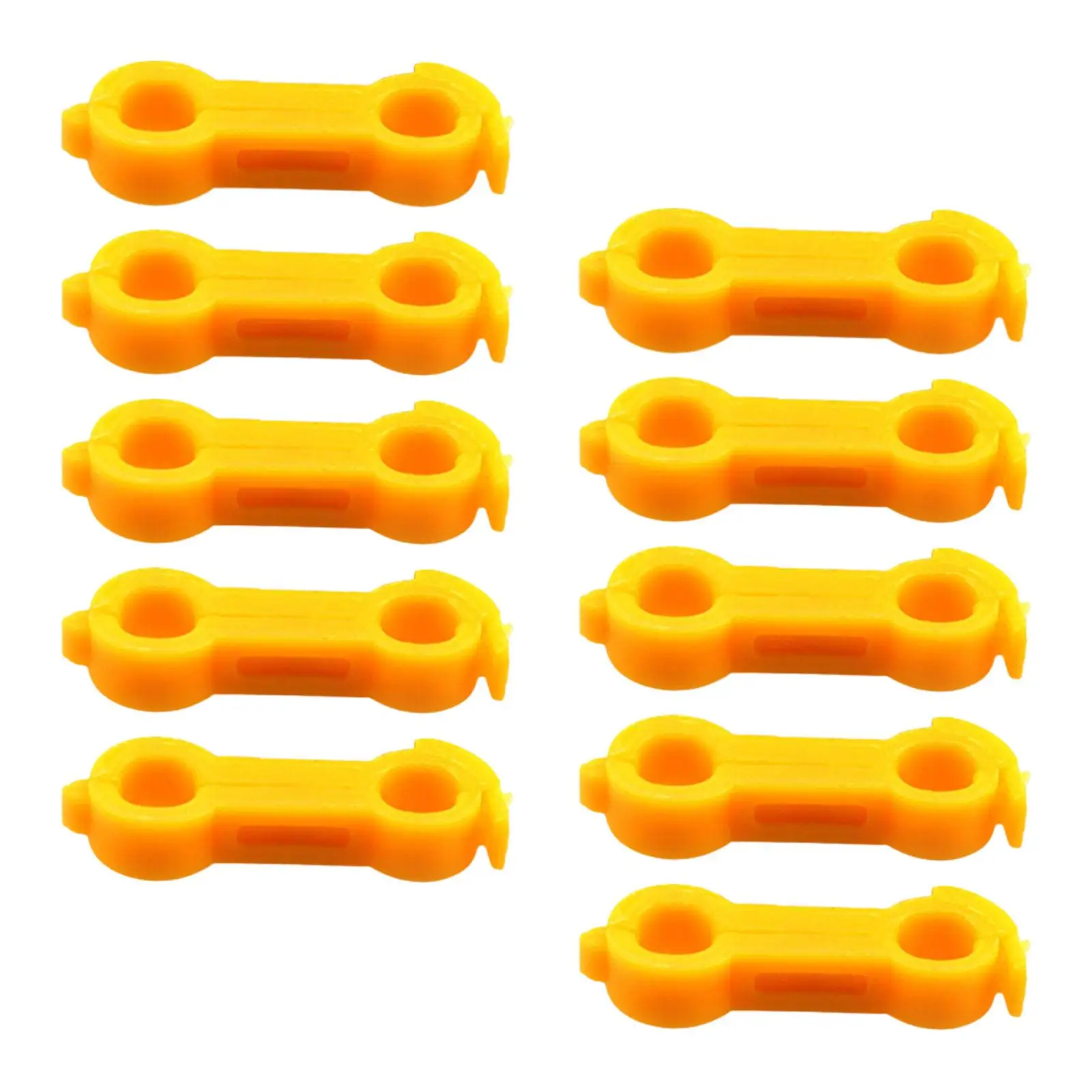 Baby Chick Leg Hobbles Durable Plastic Chicken Bands Splayed Leg Fixation Clamps for Early Stage Bird Health