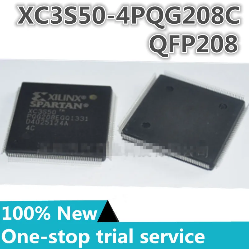 2-50pcs %New Original XC3S50-4PQG208C XC3S50-4PQG208I QFP208 Programmable Logic Device (CPLD/FPGA)