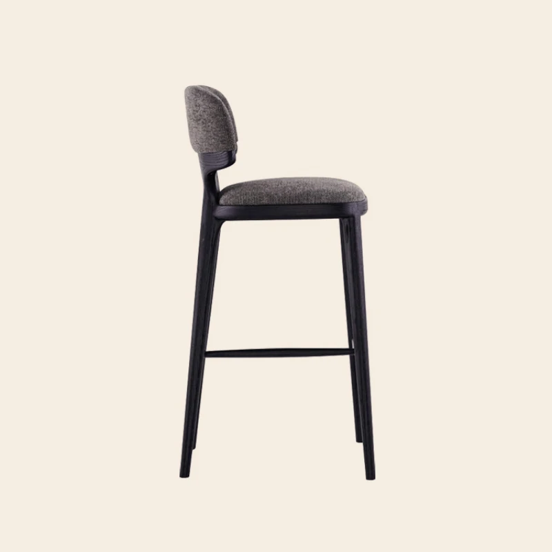 كراسي بار الحلاق الأسود التصميم الحديث الحد الأدنى الفاخرة مقاعد للبار مكاتب الاستقبال مريحة تابوريتي ألتو الأثاث الفريد