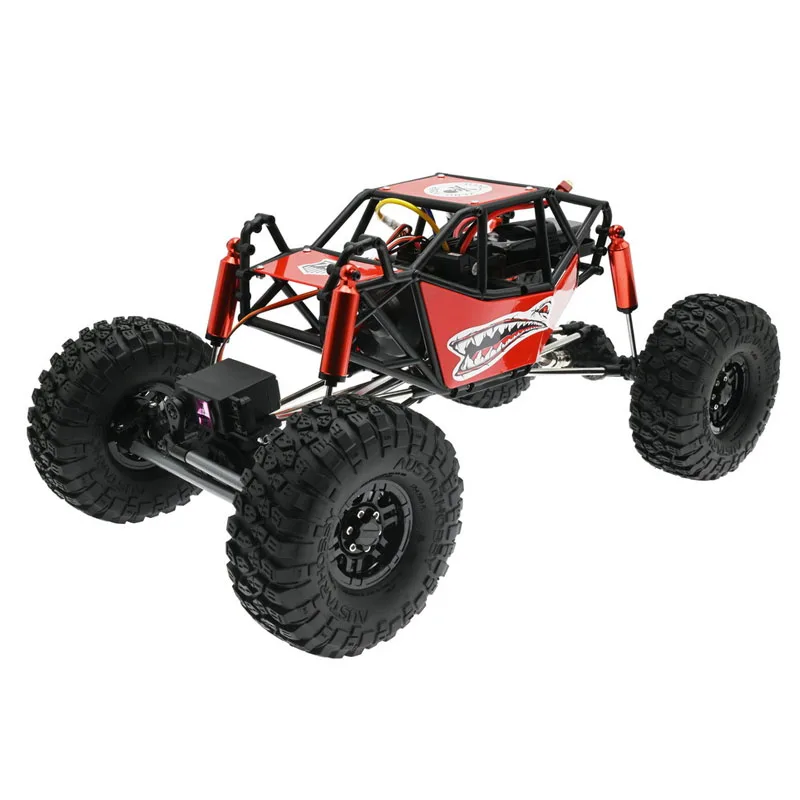 Traxxas 1:10 Scx10 Trx4 Tubular Rc Anti Roll Shark Version Rtr Climbing Off-Road Vehicle Gn8504 Outdoor Adult And Children\'S Toy