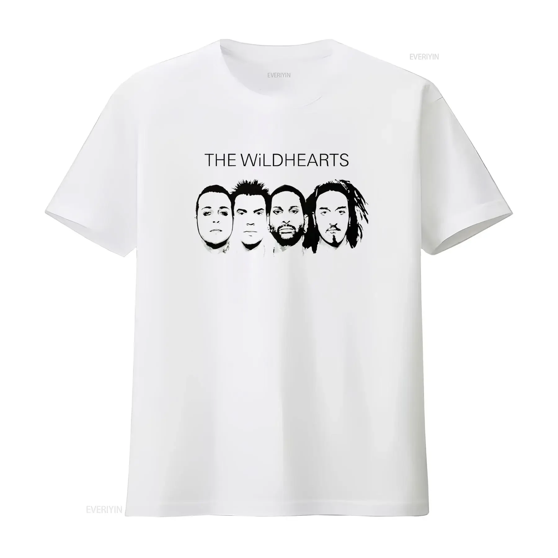 The Wildhearts 2018 Remaster Self Titled T Shirt Full Size S 5XL vintage Washed streetwear Versatile fashion homme