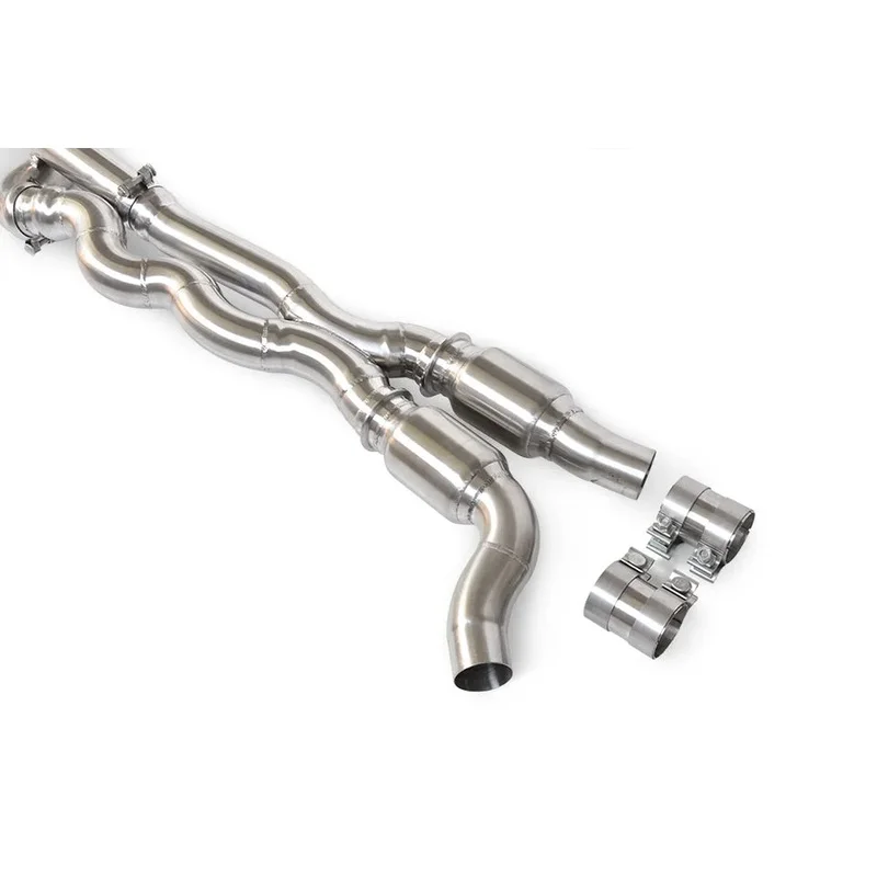 Factory Best-selling Middle Tube Exhaust Resonator for BMW M2C M2 Competition S55 F87 3.0T 2017+ SS304 Equal Length Middle Tube