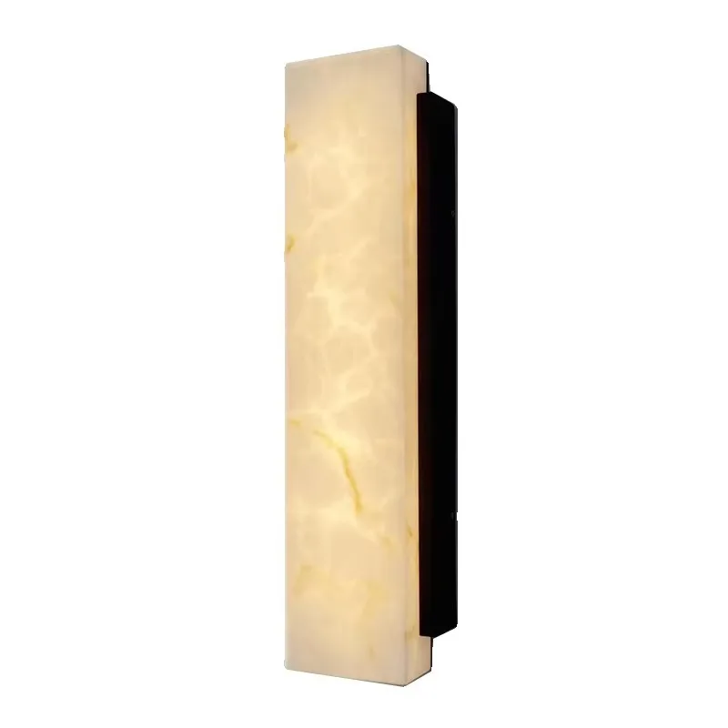 Imitation Marble LED Wall Light IP44 Waterproof Stainless Steel For Outdoor Porch Gate And Villa Entrance