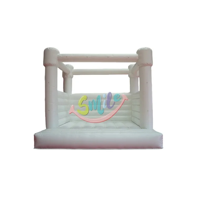 2025 New Design White Wedding  Inflatable Bounce House Commercial Indoor Party Jump House Inflatable Jumping Bouncer for Kids
