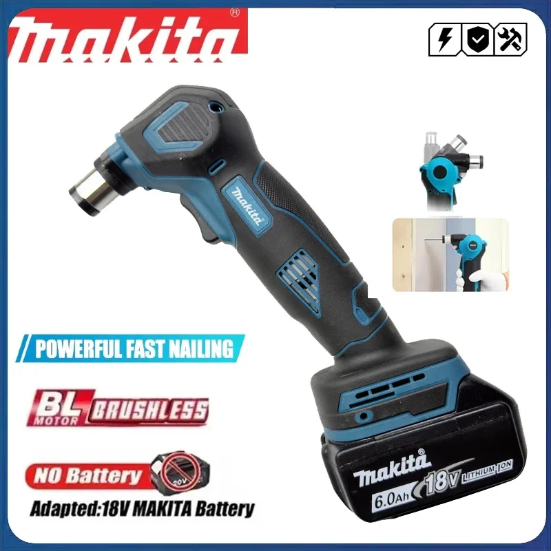 

Makita Cordless Auto Hammer Palm Nailer Electric Nail Hammer 19000 RPM Rechargeable Handheld Power Tool For 18V Battery