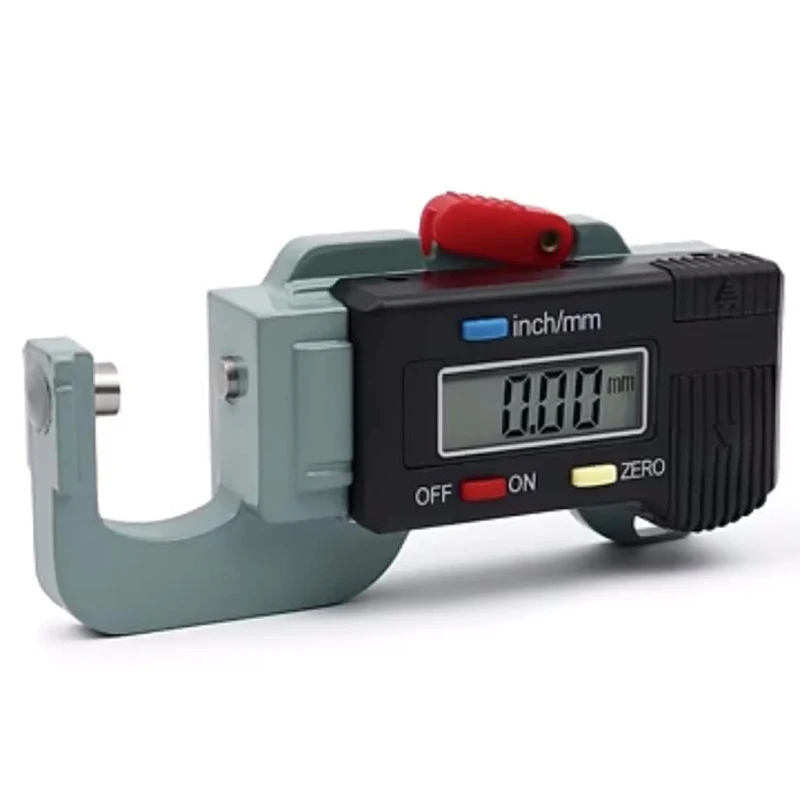 Horizontal Electronic Thickness Micrometer 0-12.7mm Caliper 0.01mm Jewelry Pearl Ruler Stainless Steel Digital Thickness Gauge