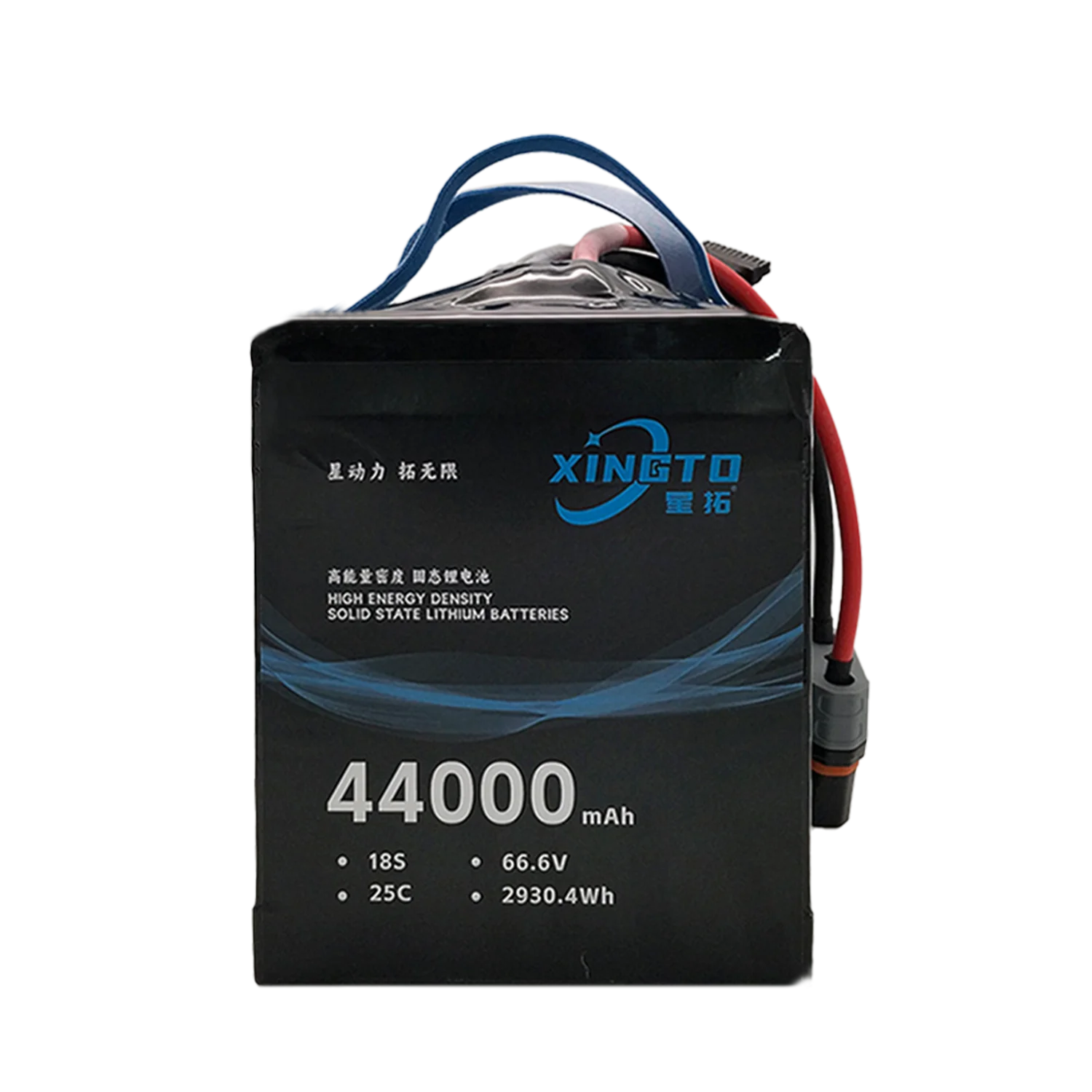 

Custom High Capacity Rechargeable 66.6v 18s 44000mah Lipo Semi-solid State Li-po Battery Big Long Storage Drone Batteries Pack