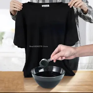 50g Black Dye Fabric Remoded Clothing Coloring Agent Cotton Lineen Lona Pigment House Tie-Dye Handmade Supplies 8 Main Sales Tinta Fabric - №4