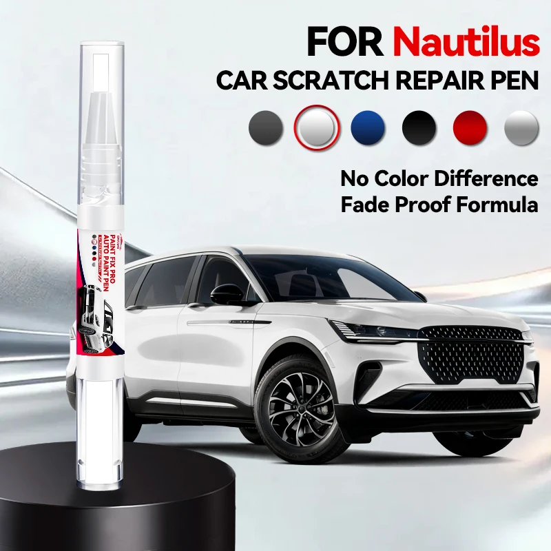 

Ручка-корректор для ремонта лакокрасочного покрытия автомобиля Lincoln Nautilus, средство для удаления царапин, аксессуары для авто DIY, белый 2THS4C, серебристый 160, серый 5KQS, красный