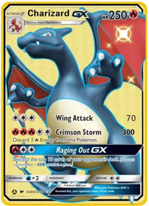 Pokemon Engelse Metal Game Collection Card Anime Figuur Charizard Pikachu Blastoise Mewtwo Battle Collection Carte Card Toy Gift