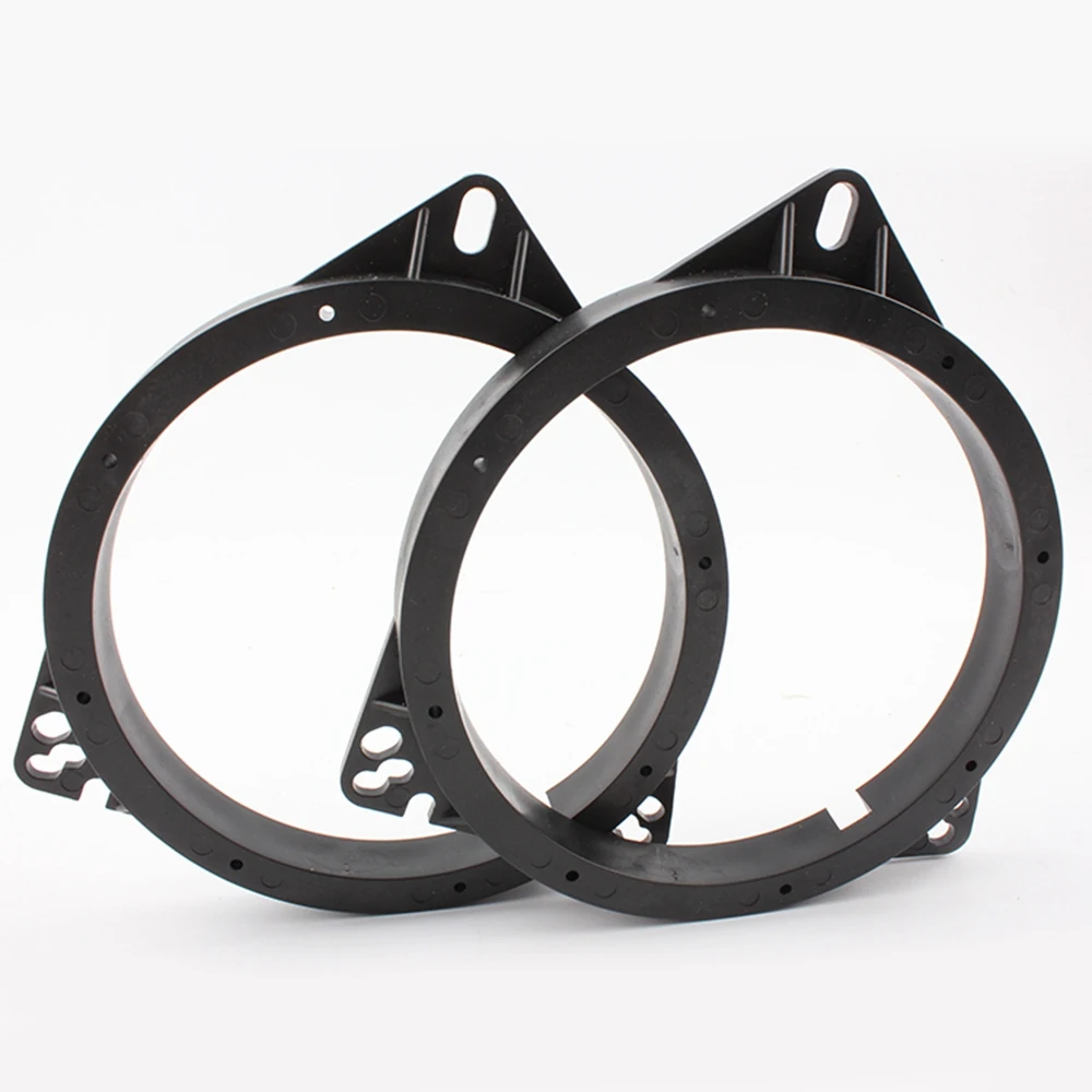 Professional 2PCS 6.5 Inch Car Horn Gasket Solid Speaker Washer Adapter Bracket Suitable For Toyota Corolla Nissan Qashqai
