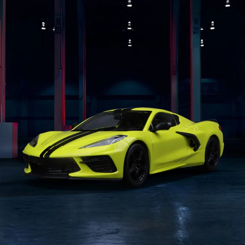 

Genuine Maisto Cars Toys For Collector 1:24 Chevrolet Corvette Alloy Car Model Ornament Metal Car Model Toy Men