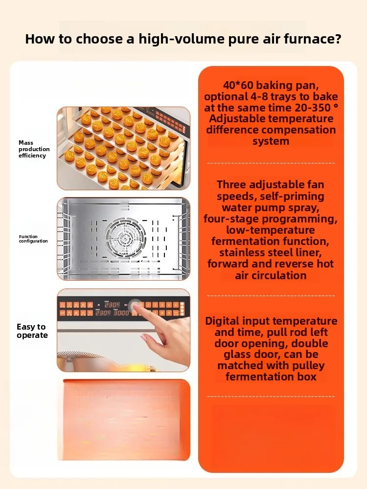 AS90pro commercial blast stove oven private room baking lar ge large capacity multifunctional fermentation steam