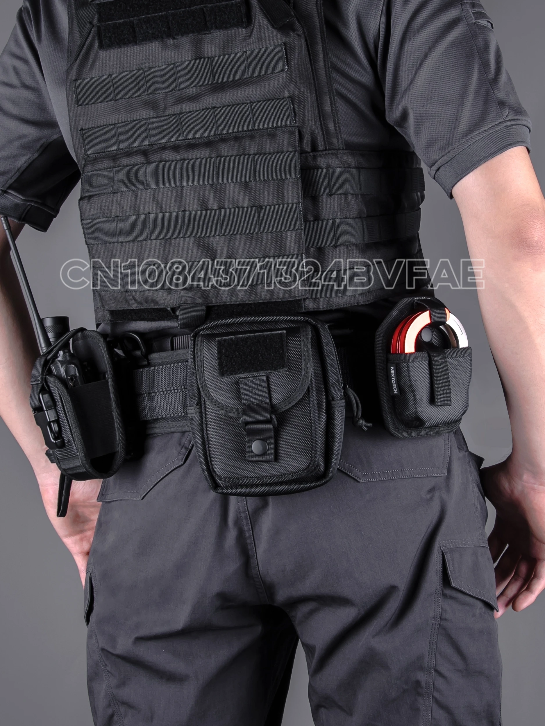 Applicable to Naride Tactical Waistband Multi functional Duty Combination Army Fans Mounted MOLLE System Kit