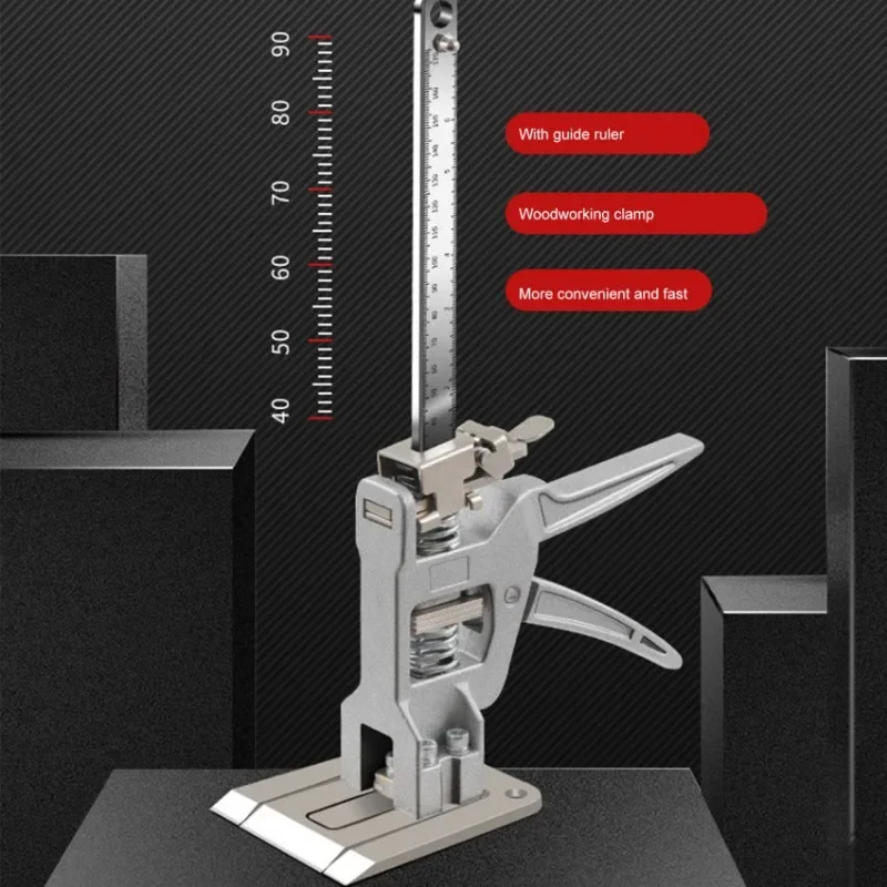 set-di-1-2-pezzi-di-attrezzi-per-sollevamento-manuale-con-sollevatore-a-braccio-salva-lavoro-regolatore-di-altezza-per-pannelli-porta-cartongesso-piastrelle-resistente-facile-da-usare