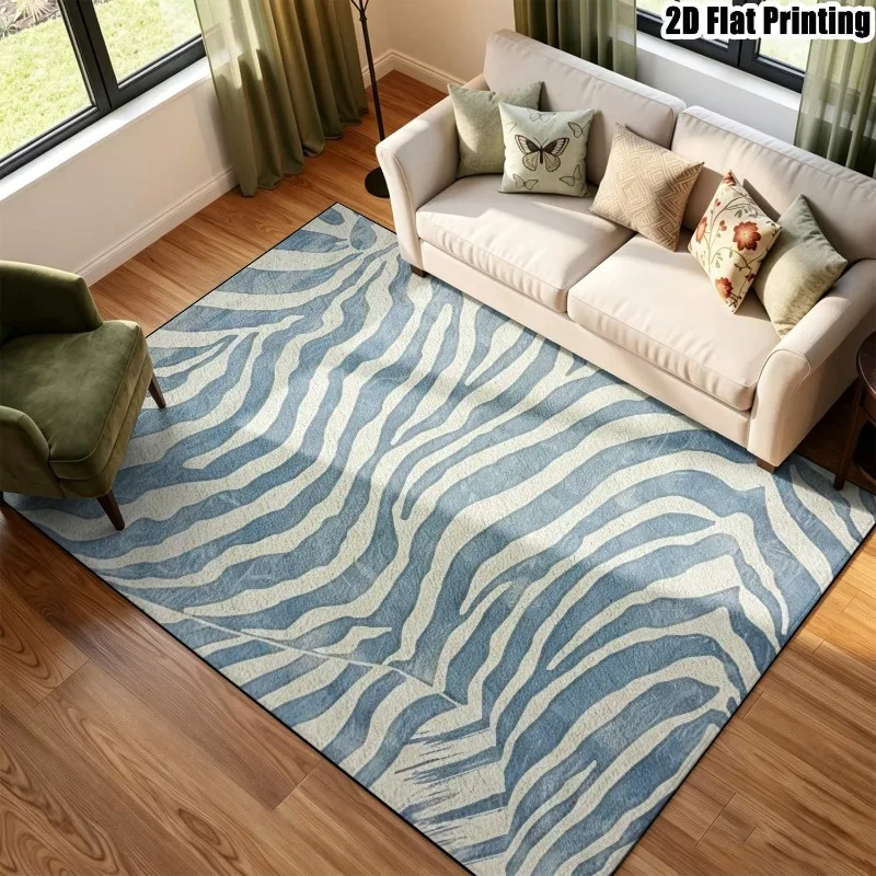 Mid‑Century Geometric Circle Printed Carpet Fashion Large Area Rug for Living Room Apartment Lounge Indoor Home Decor New Year