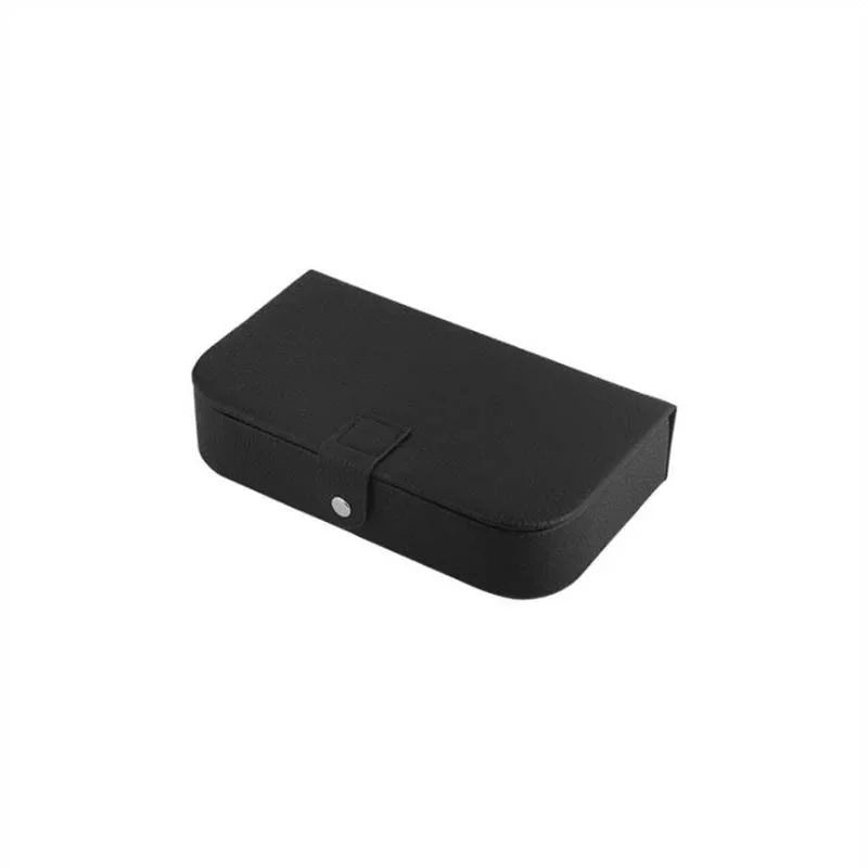 Portable PU Leather Travel Jewelry Organizer Box Storage Case Earring Ring Necklace Jewelry Storage Case Display Holder Woman