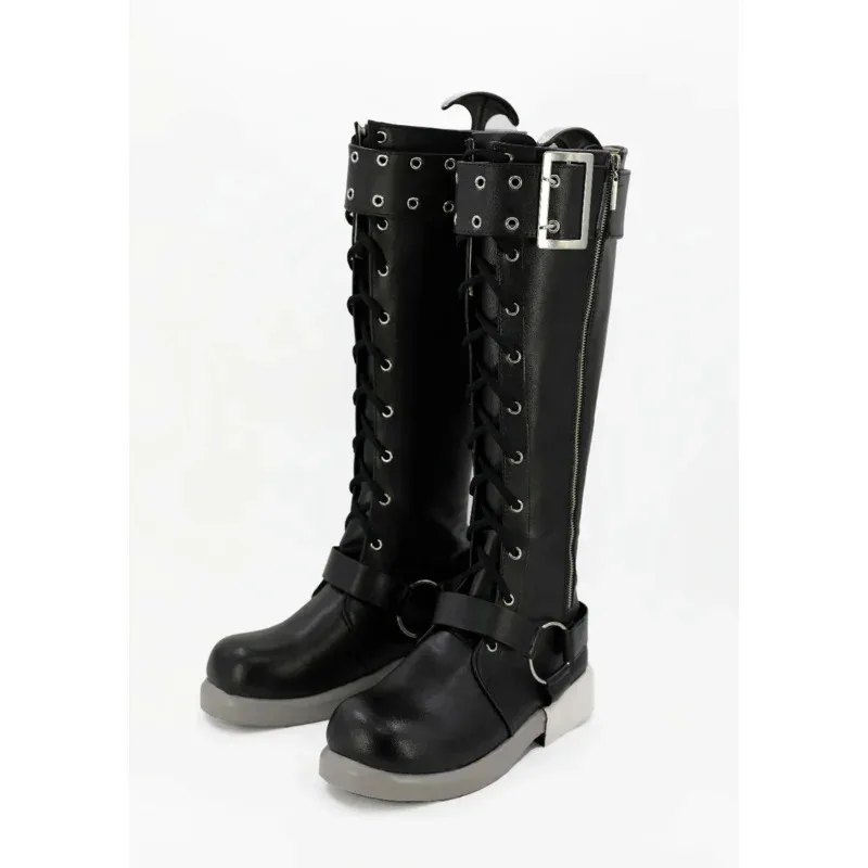 

ss13Anime P5 Person 5 Shoes Futaba Sakura Cosplay Boots Custom Made