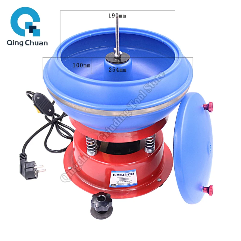 Polishing Machine 8-Inch Micro Vibration Grinding Machine Workpiece Surface Polishing Vibration Polishing Machine