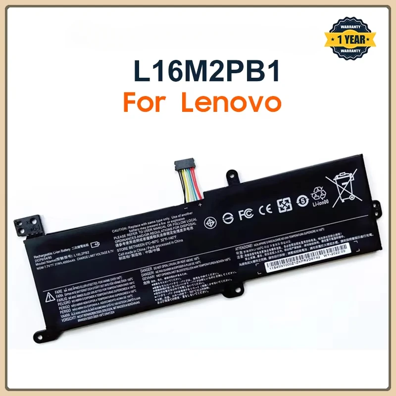 

L16M2PB1 Laptop Battery For Lenovo Ideapad L16M2PB1 L16L2PB1 L16L2PB2 L16C2PB2 30WH Laptop Parts & Accessories Laptop Parts