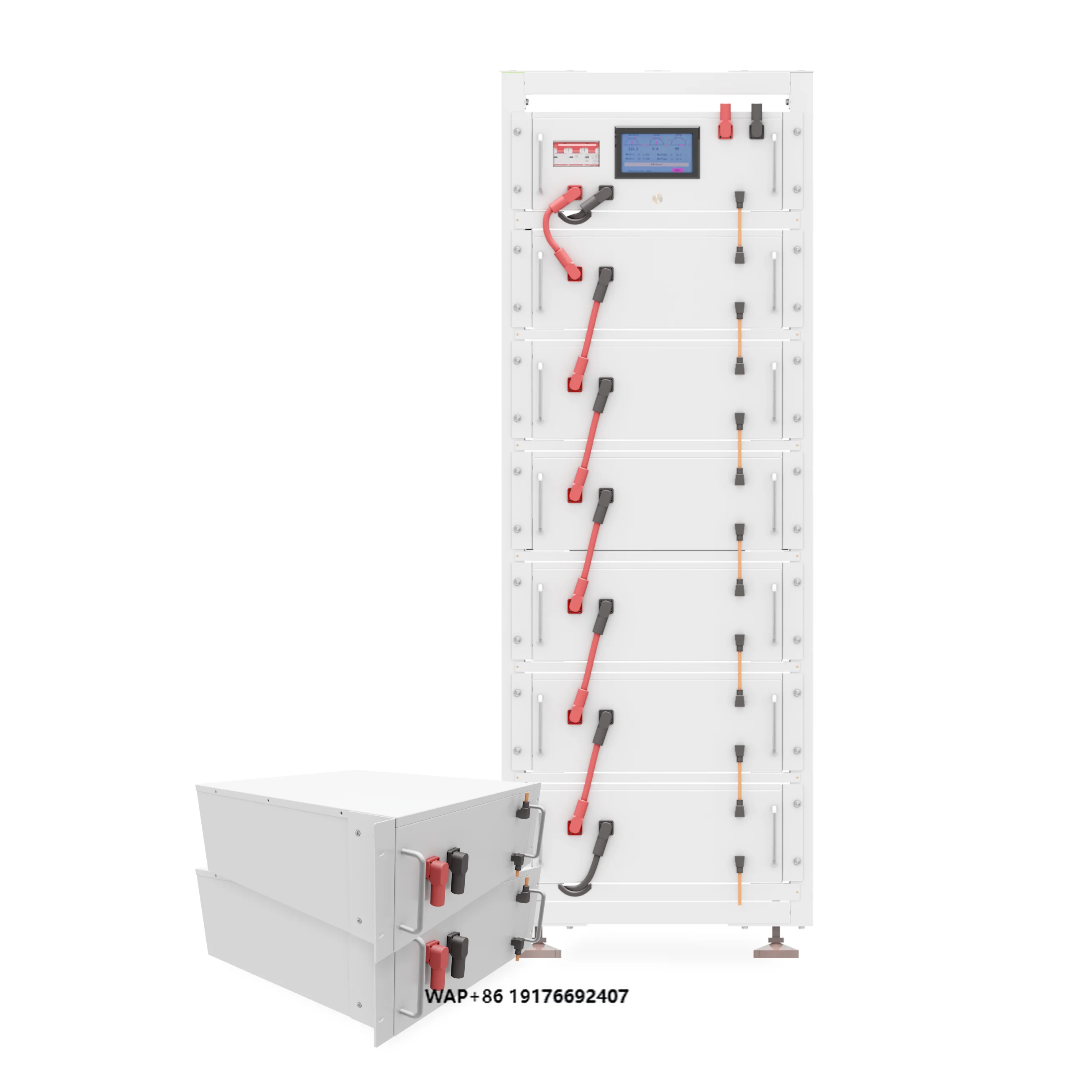 20kwh 30kwh 50kwh 100kwh High Voltage Stack Lithium Battery Pack Lifepo4 Solar Energy Storage System