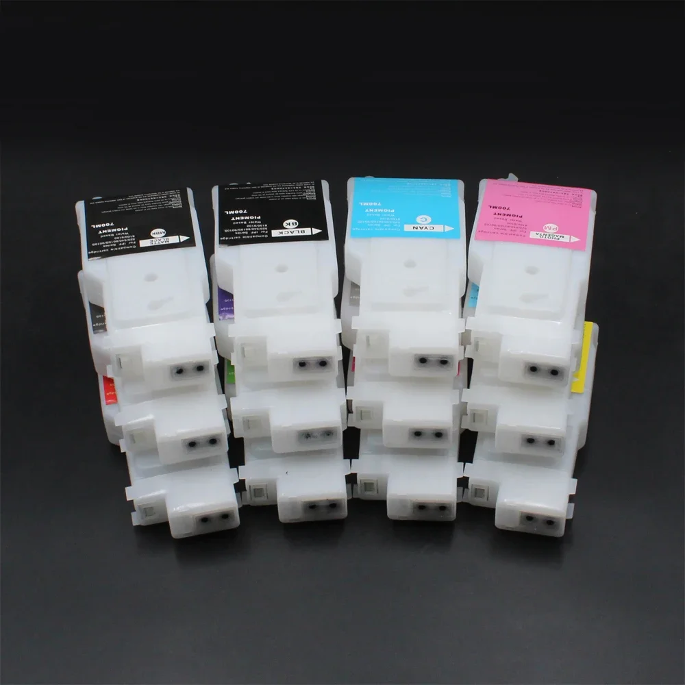 

12 Color PFI206 PFI 206 PFI-206 Refill Ink Cartridge With Chip for Canon IPF6400 IPF6400S IPF6450 IPF6400SE printer