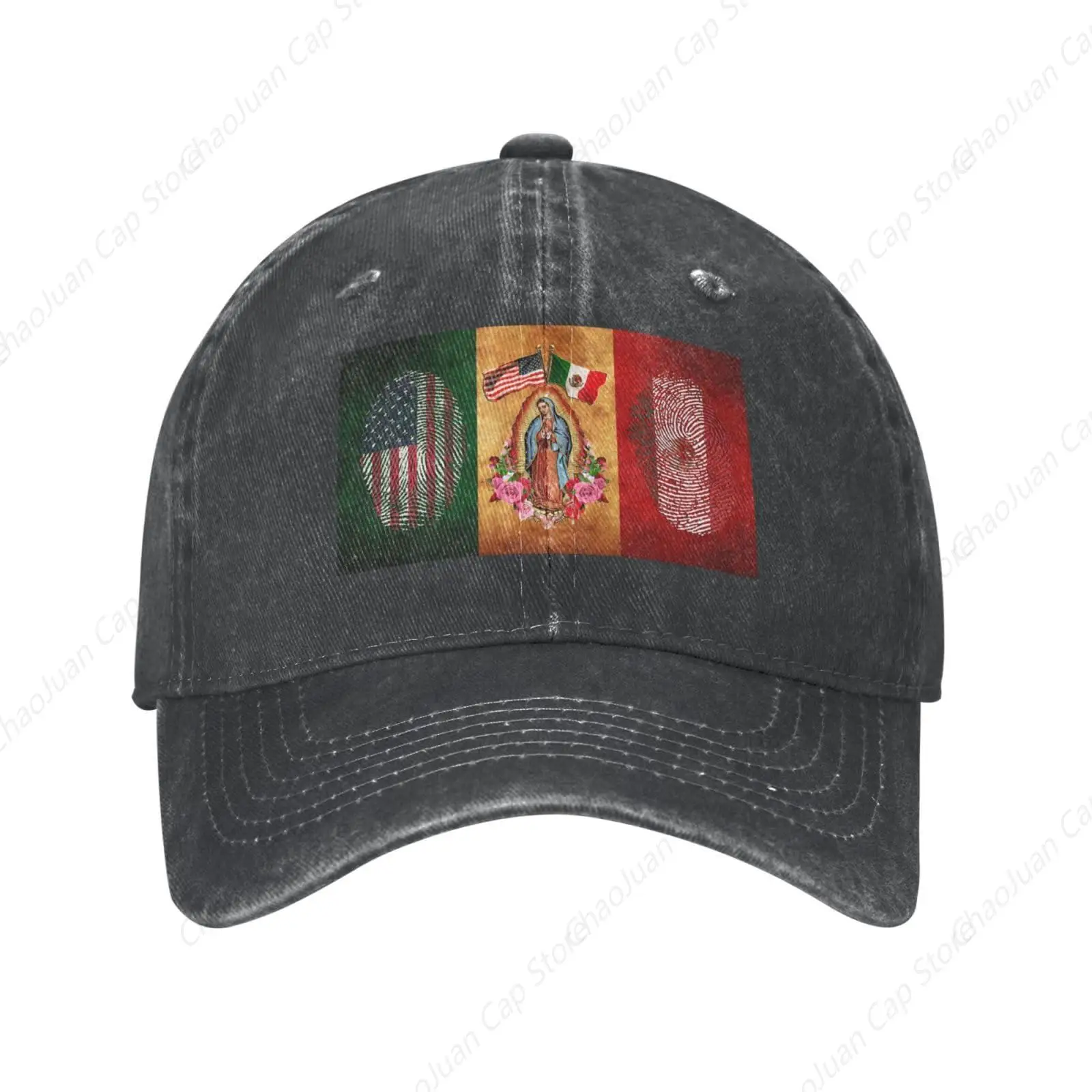Mexico Hat for Men Women Adults, Adjustable Mexico Baseball Cap image 2