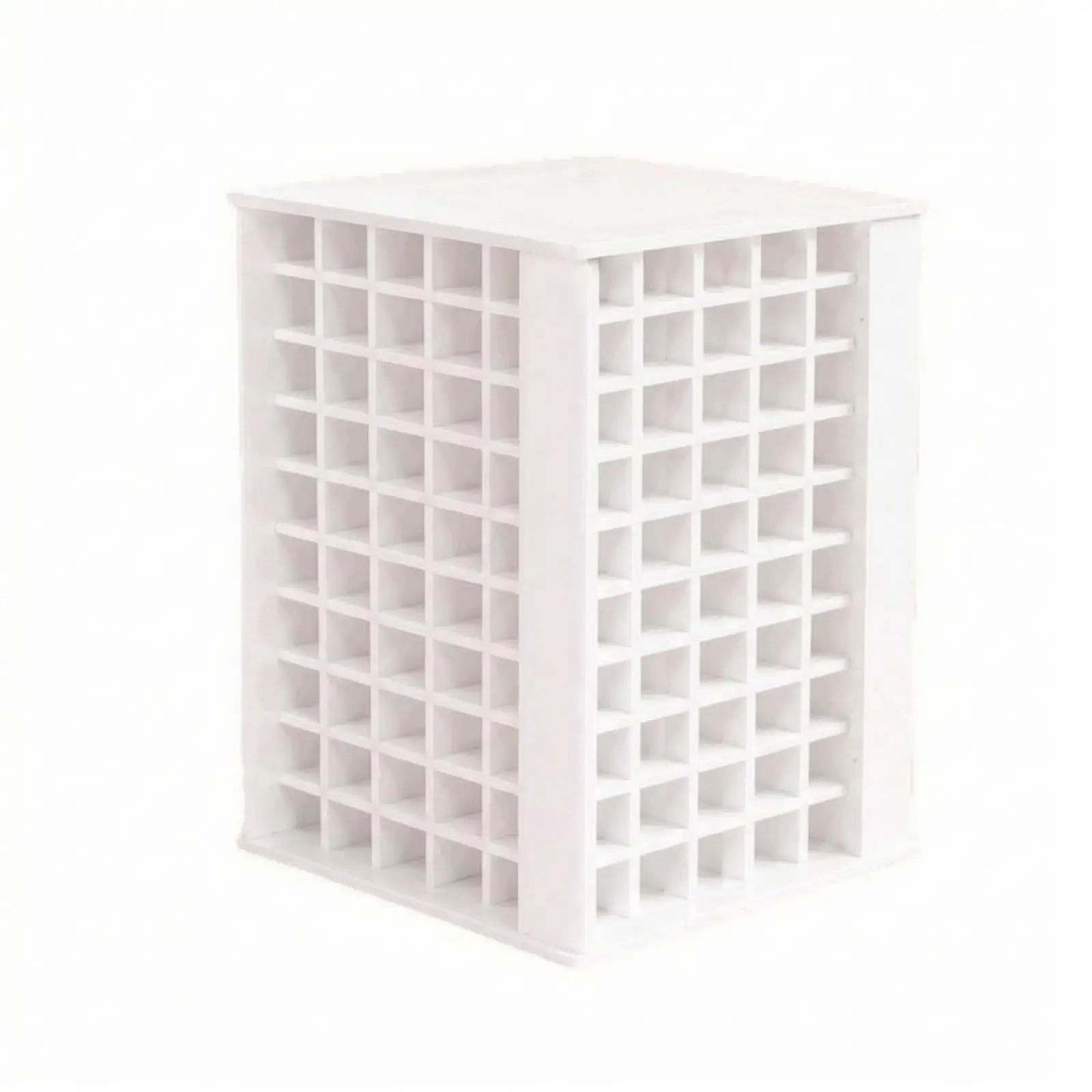 Rotating Bead Rack Craft Storage Organizer Shelf 240 Compartments for Desk Jewelry Beads Art Tool PVC Material Holder