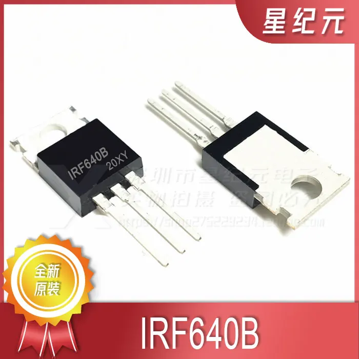

[IN STOCK]1 Piece New Original IRF640B Mos FET 18A 200VN Channel TO-220 in-line Insertion